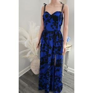 aidan mattox royal blue dress Aidan Mattox MD1E207009 main image 0